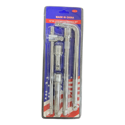 1/2" Drive 3 Pcs Socket Wrench Set
