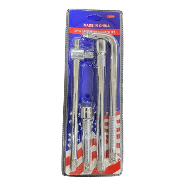 1/2" Drive 3 Pcs Socket Wrench Set