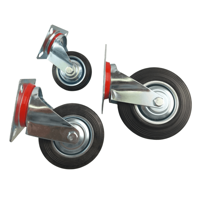 1 pc Swivel Castor Heavy Duty Wheel Caster Wheels Swivel 3" 4" 5"