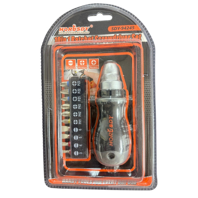 10 in 1 Ratchet Screwdriver Set