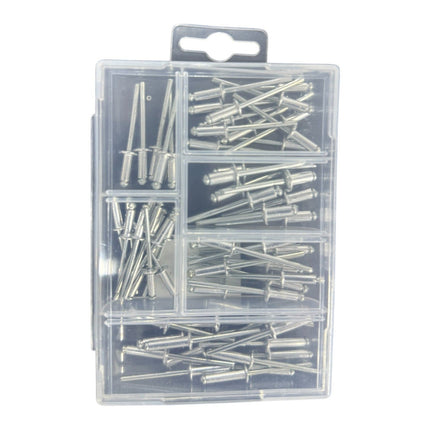100 Piece Assorted Rivet Set