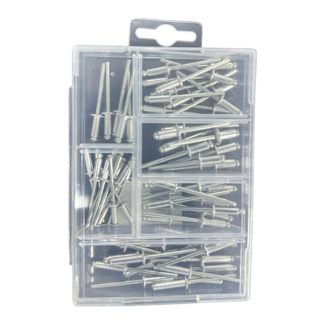 100 Piece Assorted Rivet Set