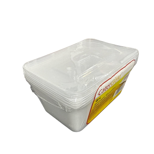 1000ml Reusable Microwave Food containers 4pk
