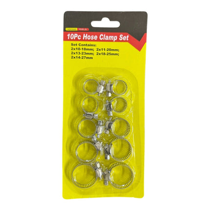 10Pc Hose Clamp Set
