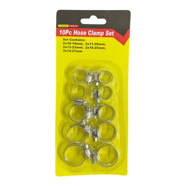 10Pc Hose Clamp Set