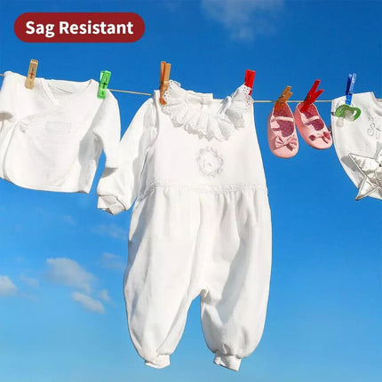 10m Washing Line Rope Strong Steel Core Laundry Clothes Lines