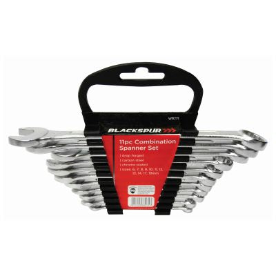 11 PC COMB SPANNER SET 6-19MM