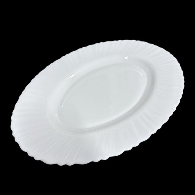 12" Oval Ceramic Plate