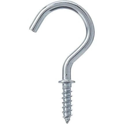 120Gram Cup Hooks Screw-In for Kitchen Storage Sizes 6