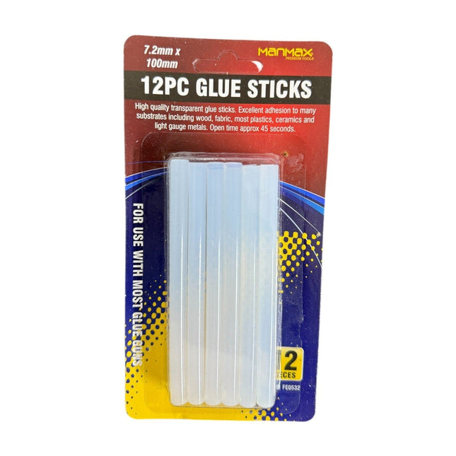 12pcs Glue Sticks 7.2mm x 100mm