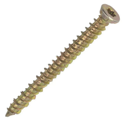 12pcs MASONRY CONCRETE BRICK SCREWS UPVC WOOD WINDOW DOOR FRAME FIXING 7.5x70mm