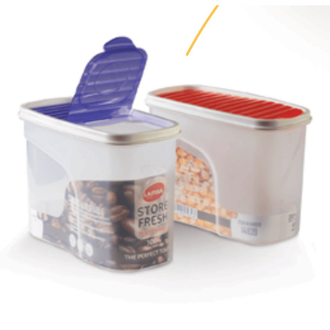 1400ml Plastic Cereal Storage Container Dry Food Container - Random Colour