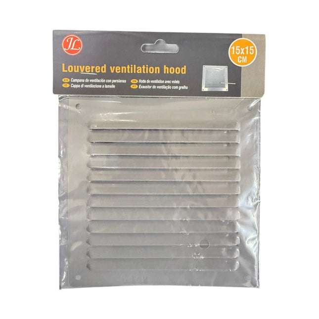 15x15 CM Louvered ventilation hood