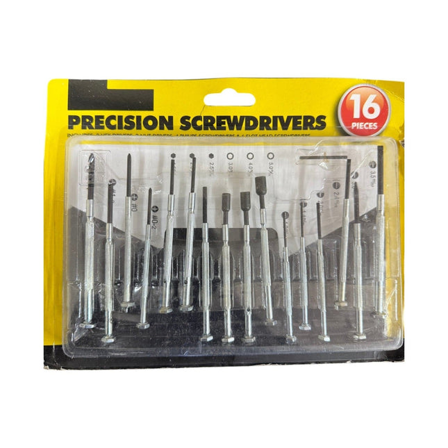 16 Pieces Precision Screwdrivers