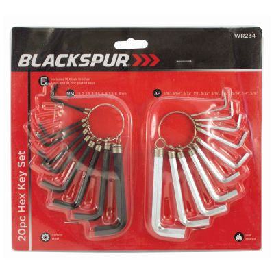 20PC HEX KEY SET