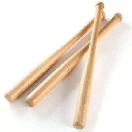 25" Top Quality Heavy Duty Wooden Baseball Rounders Bat Outdoor Sports 72cm