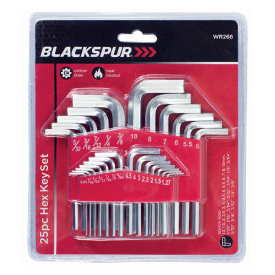 25PC HEX KEY SET / 25PC Multi-Size Hex Tool Set