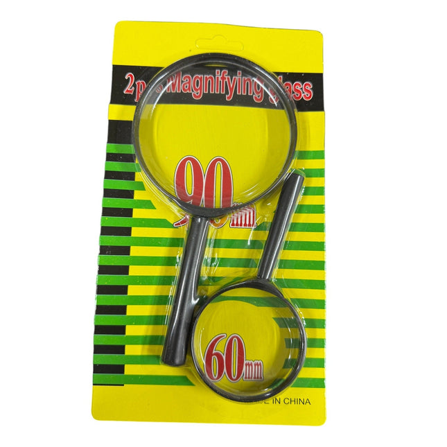 2PCS Magnifier 90+60