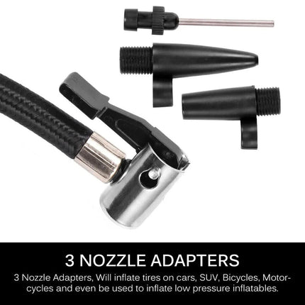 2V Electric Car Tyre Inflator 150PSI Air Compressor Pump Portable