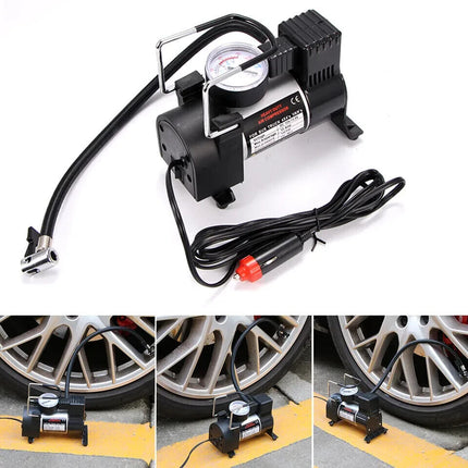 2V Electric Car Tyre Inflator 150PSI Air Compressor Pump Portable