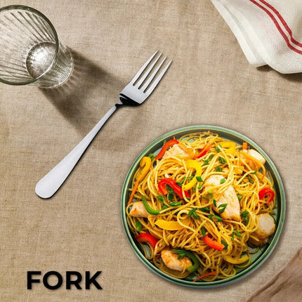 2pcs Stainless Steel Dinner Forks