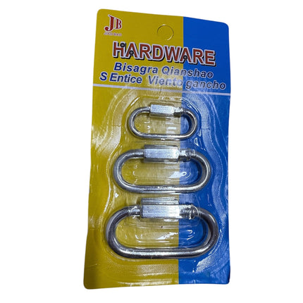 3 Aluminium Alloy Snap Clip 40mm 55mm 60mm