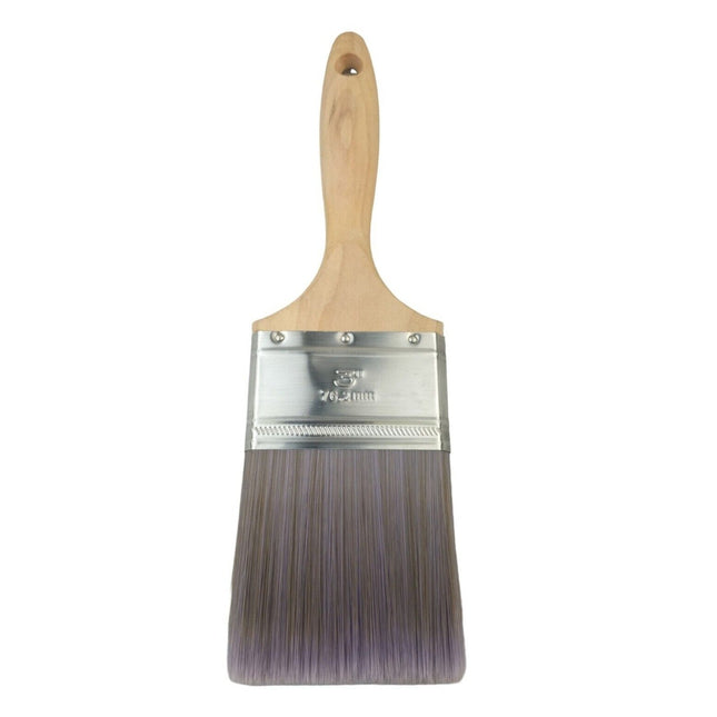 3" Natural High-Quality Handle Paint Brush DIY Painting Tools 75mm