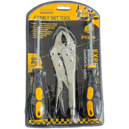 3-Piece Tool Set In Hand Tool Set