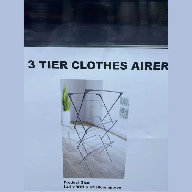 3 Tier Clothes Aires L41xw61xh138cm