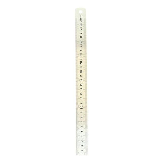 30cm Stainless Steel Ruler