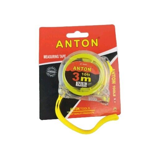 3m / 10ft Retractable Metal Measuring Tape