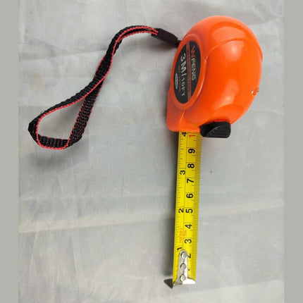 3m / 10ft Retractable Metal Tape Measure Measuring Metric Imperial Non-Slip