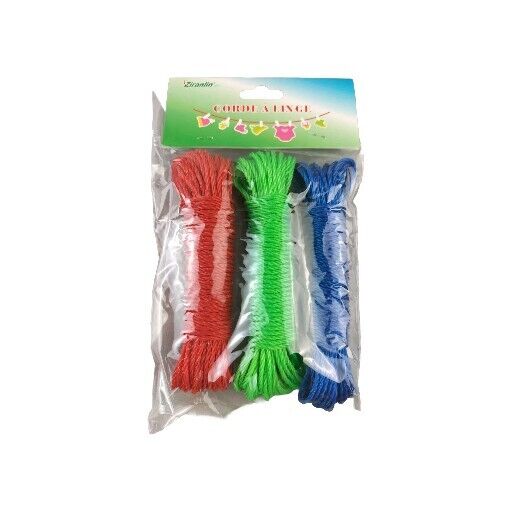 3pcs Clothes Washing Line 10m