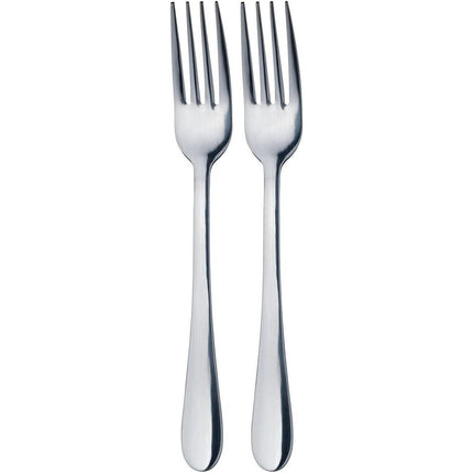 3pcs Solid Polished Stainless Steel Small Pastry Dessert Cake Forks 15cm