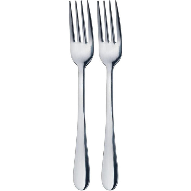 3pcs Solid Polished Stainless Steel Small Pastry Dessert Cake Forks 15cm