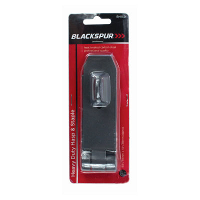4 1/2" X 1 1/2" HEAVY DUTY HASP AND STAPLE
