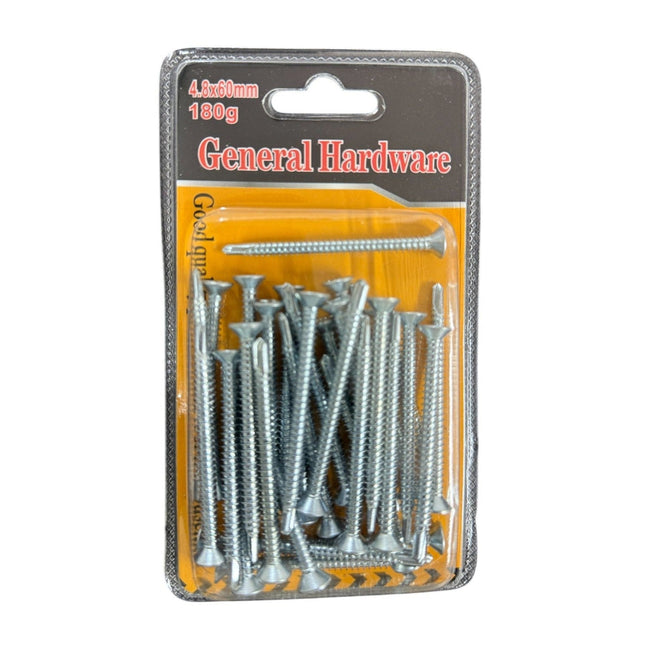 4.8 x 60mm Screws