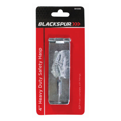 4" HEAVY DUTY SAFETY HASP - BZP