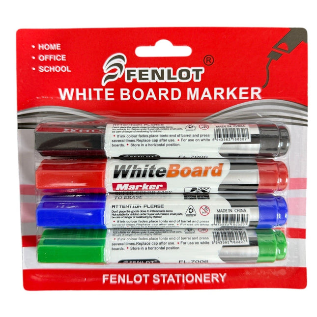 4 Pc White Board Marker