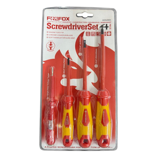 4-Piece Screwdriver Set