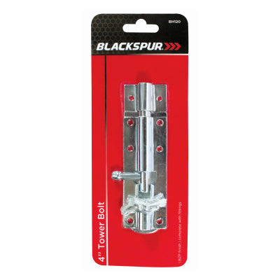 4" TOWER BOLT - BZP