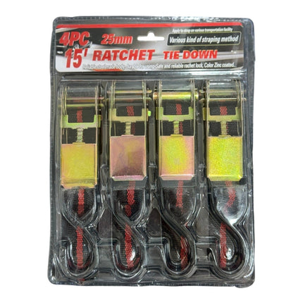 4 ratchet tie set