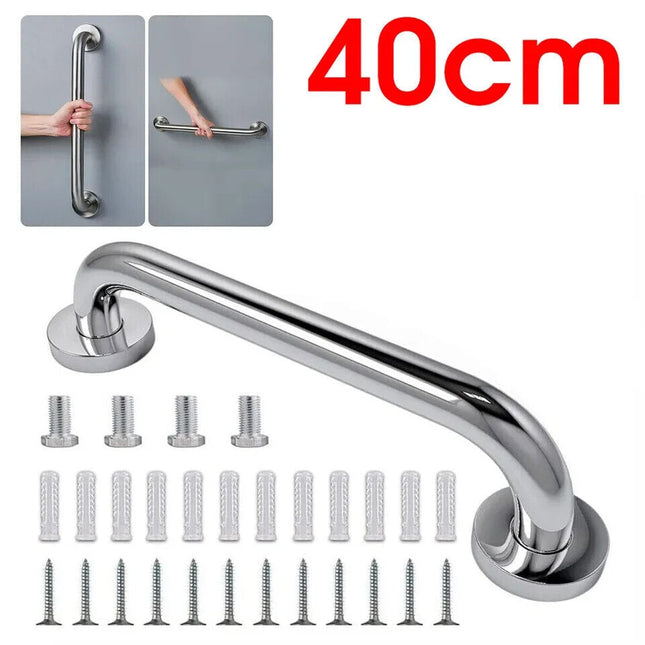 40cm Bathroom Grip Shower Grab Bar Safe Handle Handrail Rail Disabled