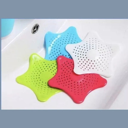 4X Star Floor Drain Filter Net Kitchen Sink & Bathroom Clogging Filter