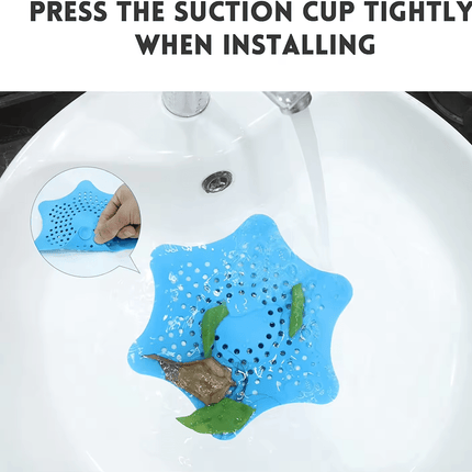4X Star Floor Drain Filter Net Kitchen Sink & Bathroom Clogging Filter
