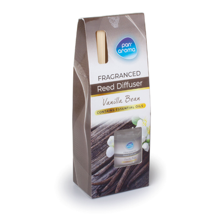 Pack of 6 Fragranced Reed Diffuser - Pink Orchid - Cashmere & Apricot - Floral Fresh -  Lavender Garden - Mediterranean Orchard - Vanilla Bean