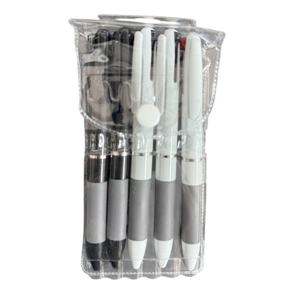 5 Pcs 3-In-1 multicolor Pen 1.0mm -3-1color Retractable Ballpoint Pens Office School