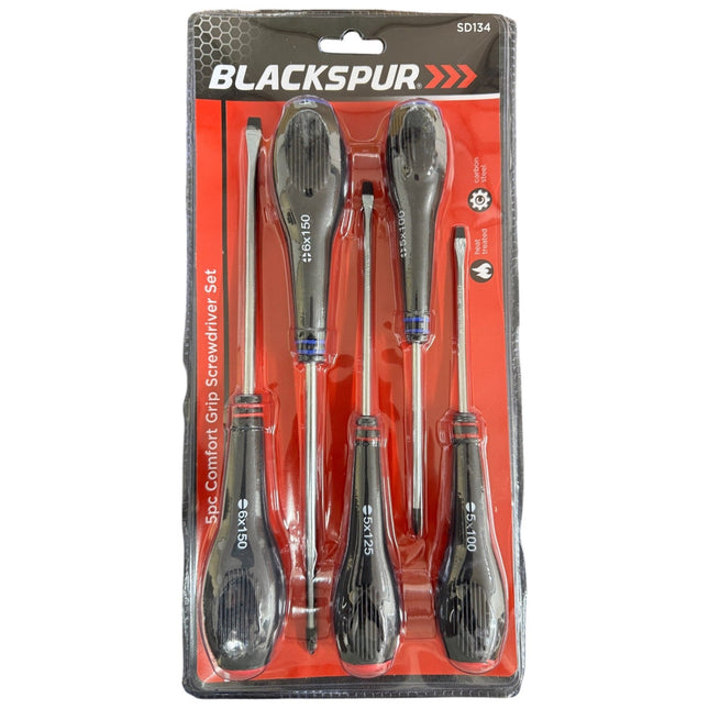5-Piece Comfort Grip Screwdriver Set