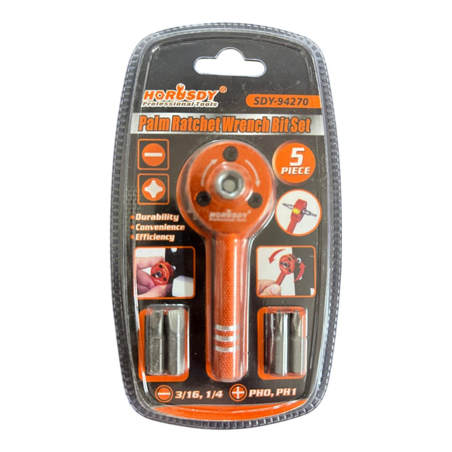 5-Piece Multi-Size Wrench Bits