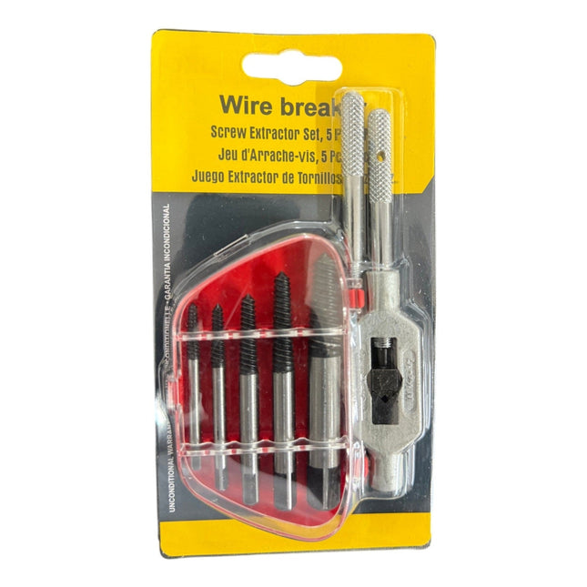5 Piece Screw Extractor Set